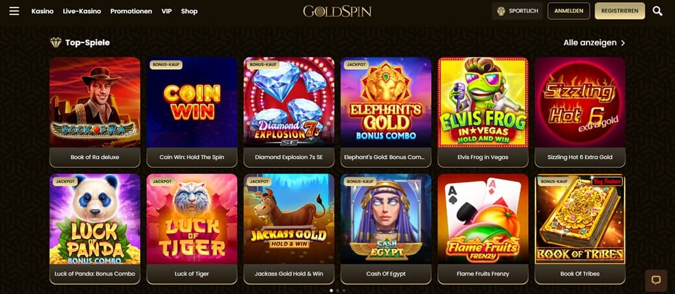 Goldspin casino