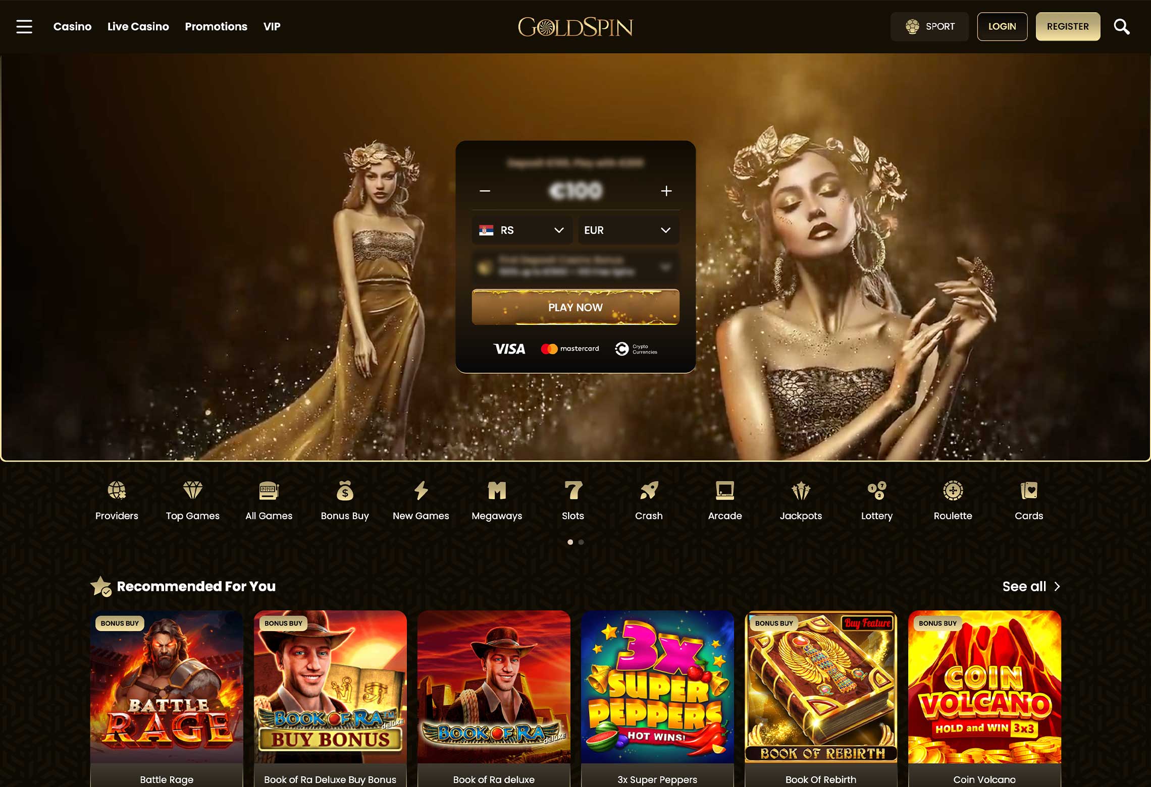 Goldspin casino